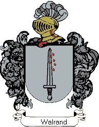 Escudo del apellido Walrand