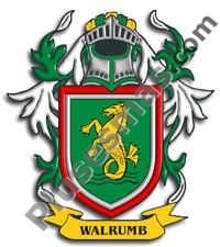 Escudo del apellido Walrumb