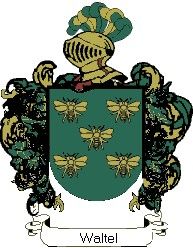 Escudo del apellido Waltel