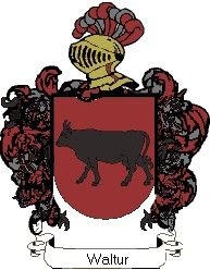 Escudo del apellido Waltur