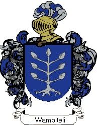 Escudo del apellido Wambiteli