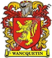 Escudo del apellido Wancquetin
