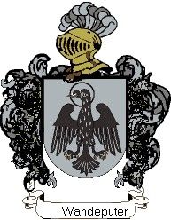 Escudo del apellido Wandeputer