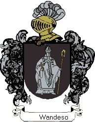 Escudo del apellido Wandeso