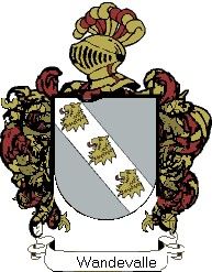 Escudo del apellido Wandevalle