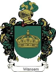 Escudo del apellido Wansem