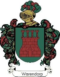 Escudo del apellido Warendorp