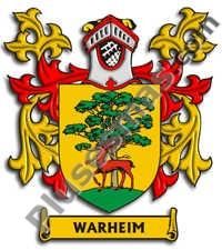 Escudo del apellido Warheim