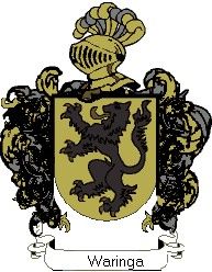 Escudo del apellido Waringa