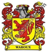 Escudo del apellido Waroux