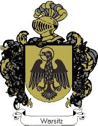 Escudo del apellido Warsitz