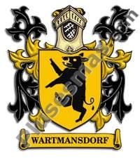 Escudo del apellido Wartmansdorf