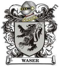 Escudo del apellido Waser