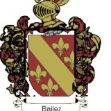 Escudo del apellido Bailez