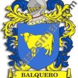 Escudo del apellido Balquero