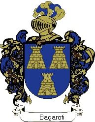 Escudo del apellido Bagaroti