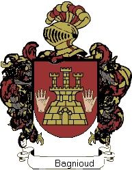 Escudo del apellido Bagnioud