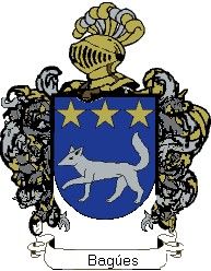 Escudo del apellido Bagúes