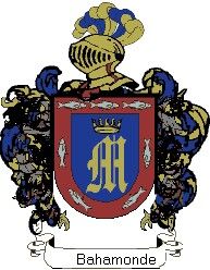 Escudo del apellido Bahamonde