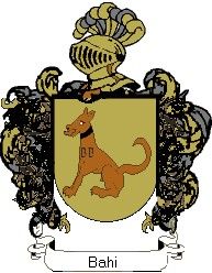 Escudo del apellido Bahi