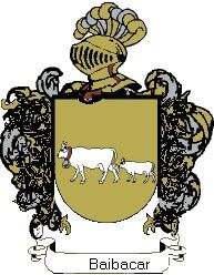 Escudo del apellido Baibacar