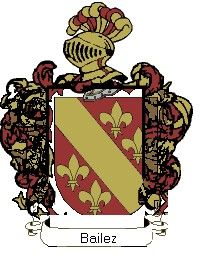 Escudo del apellido Bailez