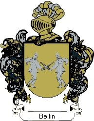 Escudo del apellido Bailin