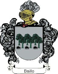 Escudo del apellido Baillo