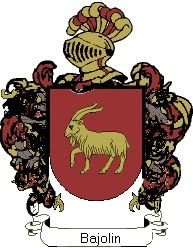 Escudo del apellido Bajolin