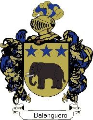 Escudo del apellido Balanguero