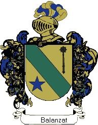 Escudo del apellido Balanzat