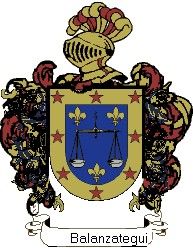 Escudo del apellido Balanzategui