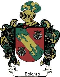 Escudo del apellido Balanzo