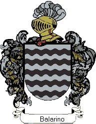 Escudo del apellido Balarino