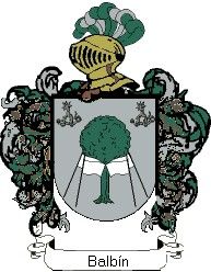 Escudo del apellido Balbín