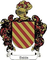 Escudo del apellido Balda