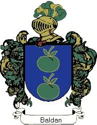 Escudo del apellido Baldan