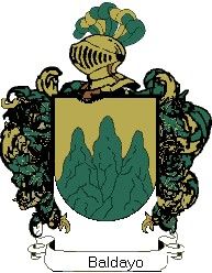 Escudo del apellido Baldayo