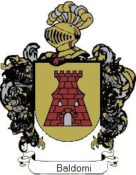 Escudo del apellido Baldomi