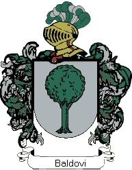 Escudo del apellido Baldovi