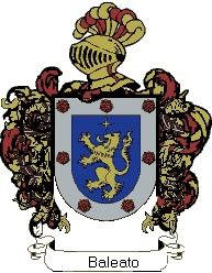 Escudo del apellido Baleato