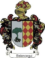 Escudo del apellido Balencegui