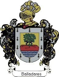 Escudo del apellido Balladares