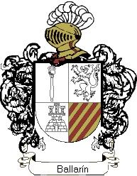 Escudo del apellido Ballarín