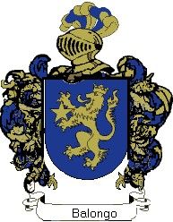 Escudo del apellido Balongo