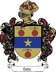 Escudo del apellido Bals