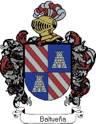 Escudo del apellido Baltueña