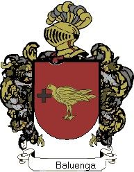 Escudo del apellido Baluenga