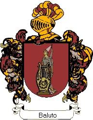 Escudo del apellido Baluto