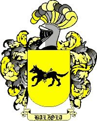 Escudo del apellido Balzola